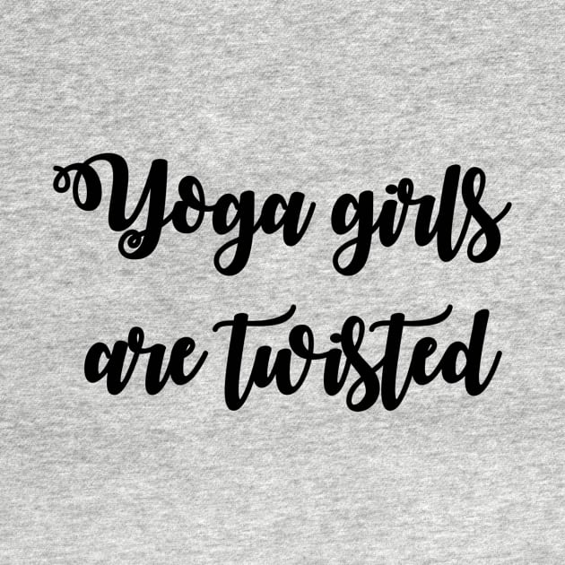 Yoga Girls Are Twisted by Jitesh Kundra